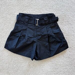Ganni black shorts size xs